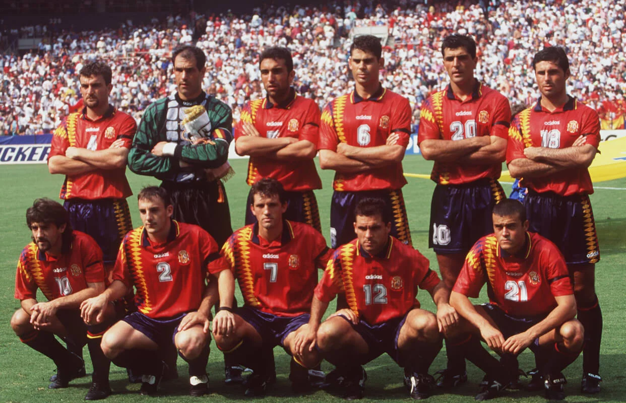 Para llevar Desanimarse Por encima de la cabeza y el hombro Grandes ausentes de la selección española del Mundial de 1994
